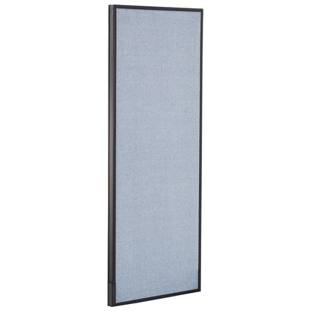 Global Industrial 24-1/4W x 60H Office Partition Panel, Blue 277661BL